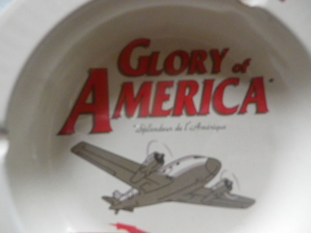 CENDRIER GLORY of AMERICA Splendeurs de l'Am&eacute;rique Décoration