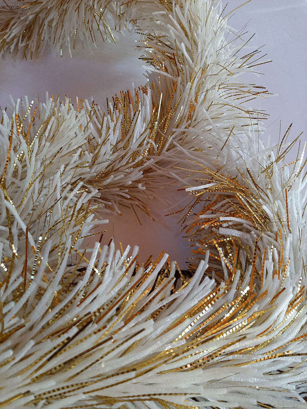 Guirlande Blanc et Or 2M50 Décoration