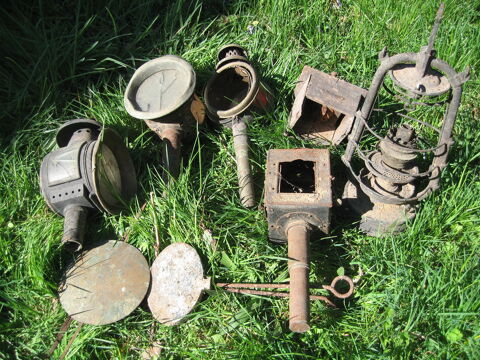 Lampes et lanternes anciennes Saint-Chamond (42)