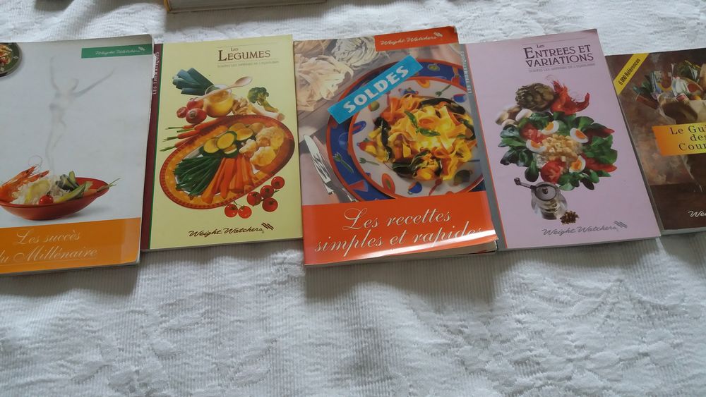 Lot de 7 livres Weight Watchers
Livres et BD