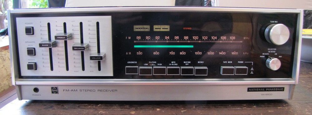 Rare ampli-tuner NATIONAL PANASONIC A8500 Audio et hifi