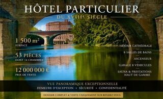  Hôtel Particulier à vendre 15 + pièces 1500 m²