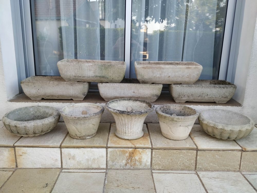 Poteries ext&eacute;rieures Décoration
