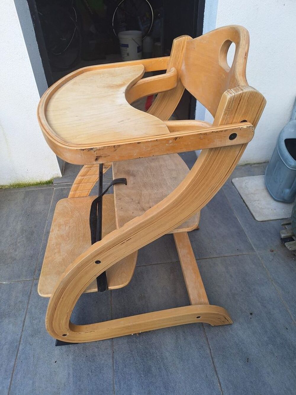 Chaise haute b&eacute;b&eacute; Stockke Mobilier enfants