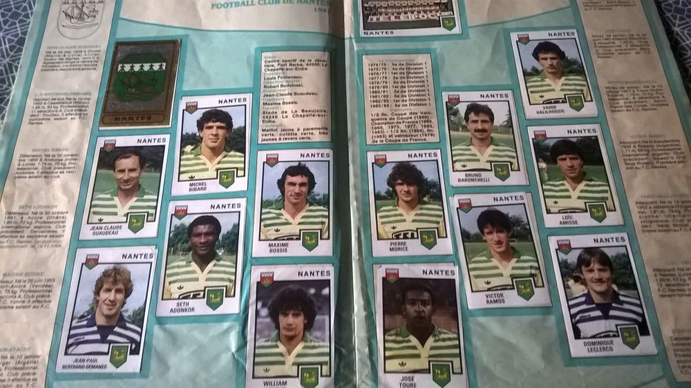 Album Panini Championnat de France 1984 1985 