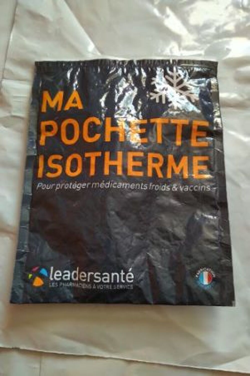 Sac isotherme pour transporter garder m&eacute;dicaments au frais ( Maroquinerie