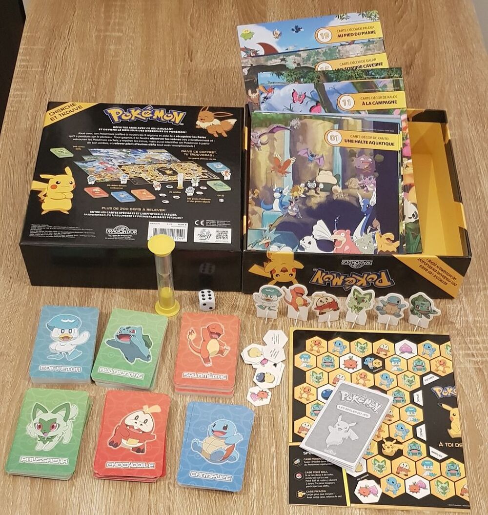 POKEMON - Le grand jeu du cherche-et-trouve Voyage &agrave; travers Jeux / jouets