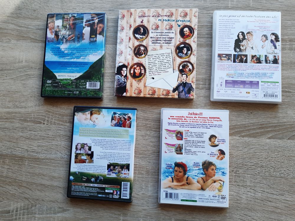 DVD "La Vie est un long fleuve Tranquille, J'ai faim ......) DVD et blu-ray