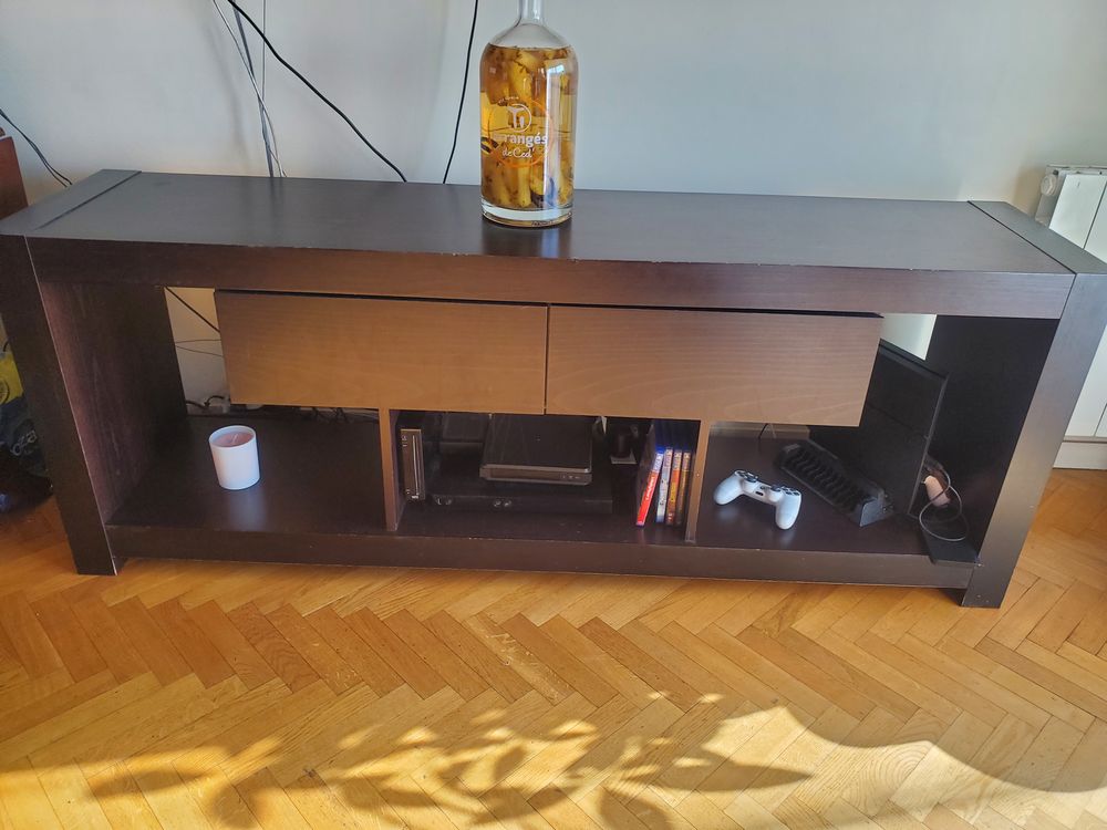 Meuble TV avec tiroirs en bois Meubles