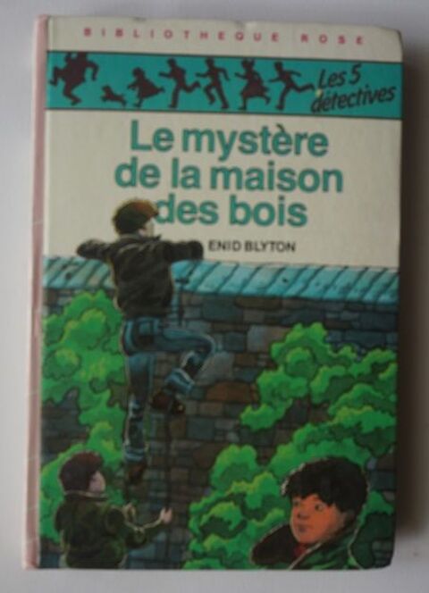 bibliotheque rose -  le mystere de la maison des bois - 1985 0 Foug�res (35)