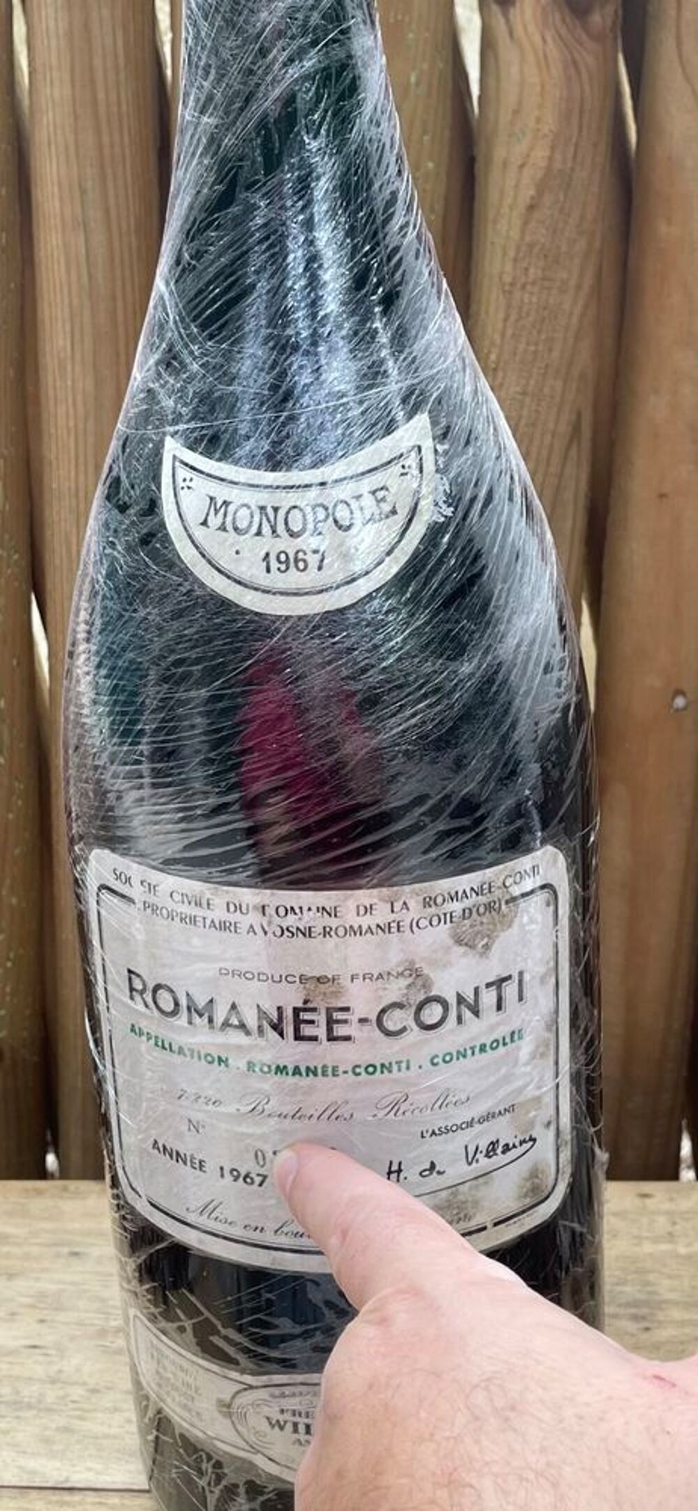 Geroboam roman&eacute;e conti Cuisine