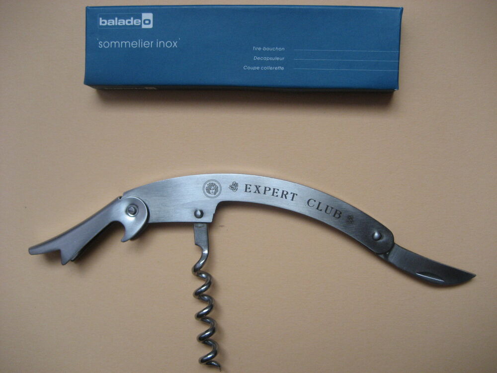 SOMMELIER INOX BALADEO " EXPERT CLUB " 