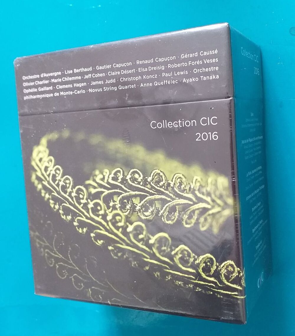 coffret CD Musique classique - collection CIC 2016, neuf et emball&eacute; CD et vinyles