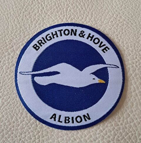 écusson en tissu Brighton & Hove Albion Football Club 5 Carnon Plage (34)