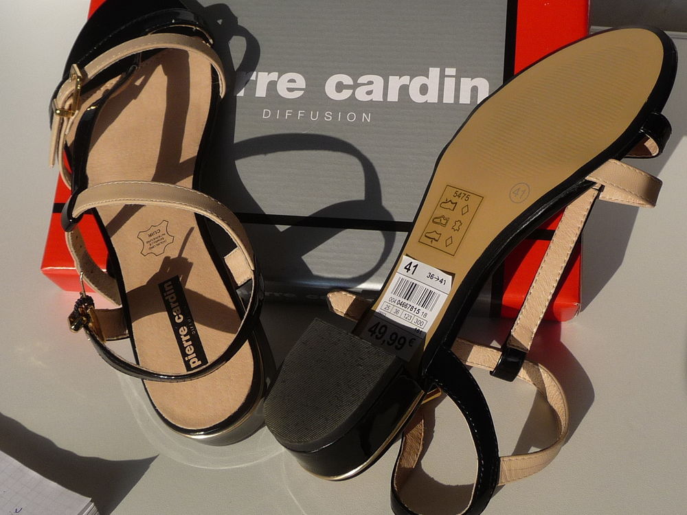 sandales en cuir Chaussures