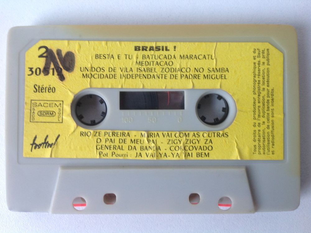 BRASIL K7 AUDIO Envoi Possible
CD et vinyles