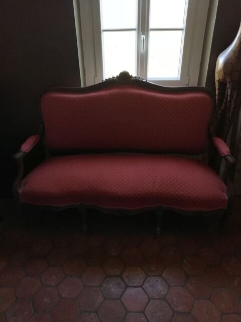 Salon Louis XV Canap, 2 fauteuils accoudoirs, 2 chaises 150 May-en-Multien (77)