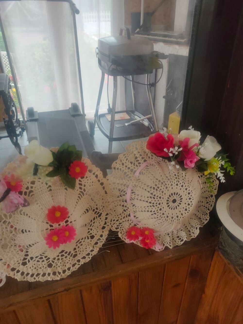 Chapeau d&eacute;coration en coton Décoration