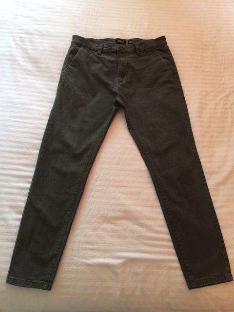Pantalon Homme Chino Pull and Bear T.42 Gris-vert 5 Saulx-les-Chartreux (91)
