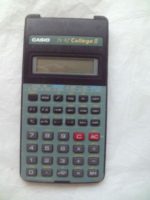 Calculatrice fx 92 college II 8 Villeurbanne (69)