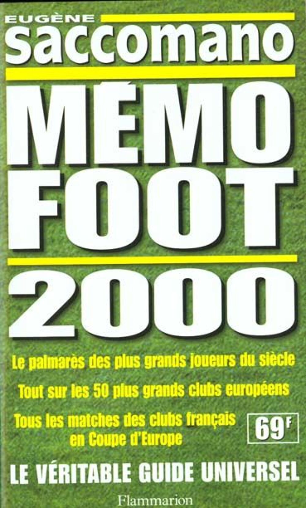 Memo foot 2000 Livres et BD