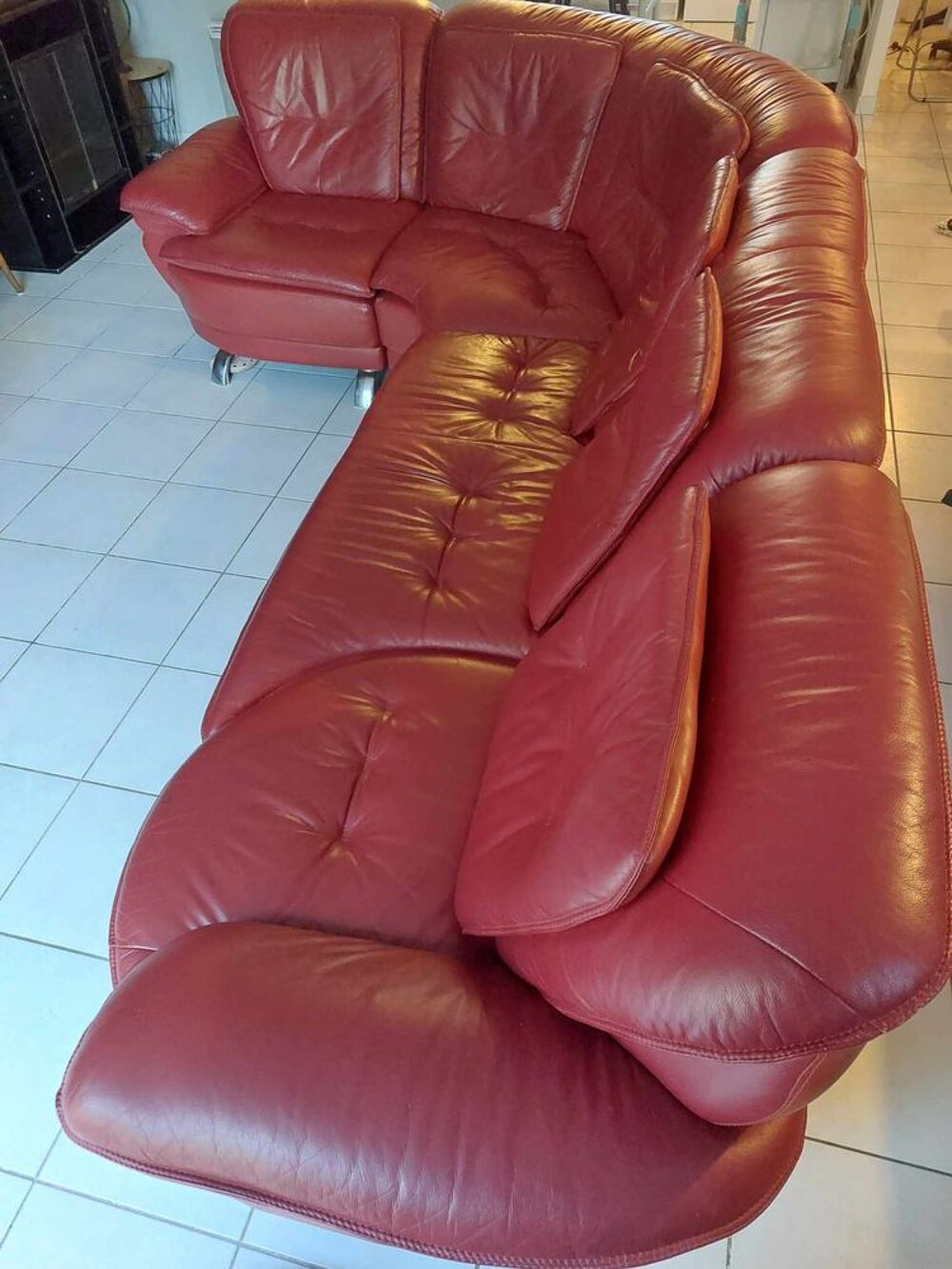 Canap&eacute; cuir Meubles