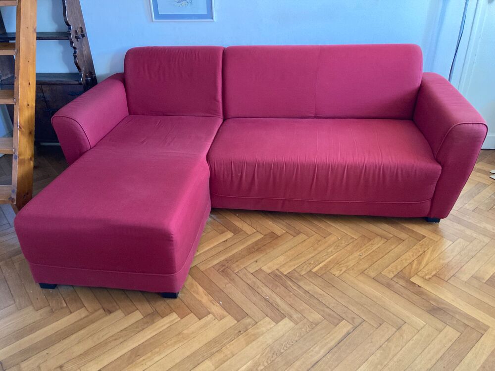 Donne canape 3 places quasi neuf Meubles