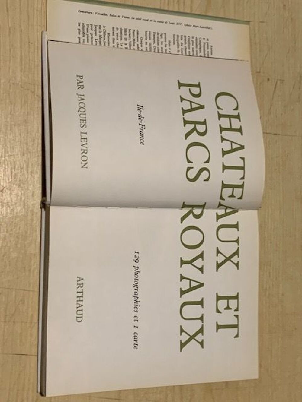 Livre Ch&acirc;teaux Parcs Livres et BD
