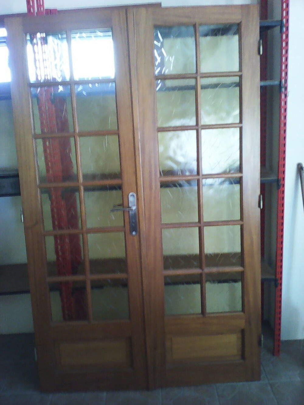 Double porte int&eacute;rieur vitr&eacute;e Bricolage