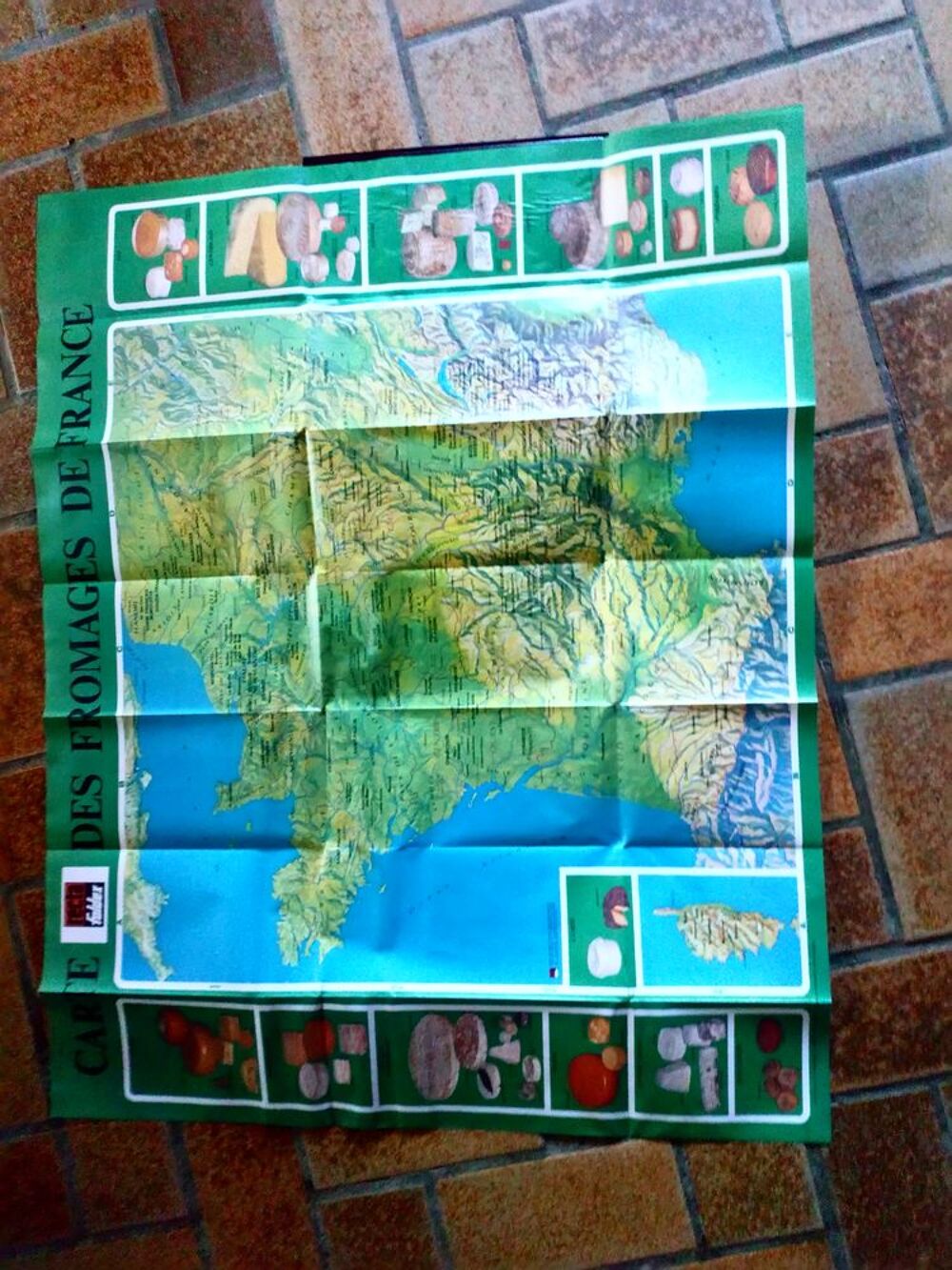 "Cartes des Vins, des Fromages et des Gastronomies de France Cuisine