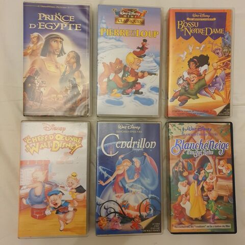 DONNE 15 VIDO CASSETTES WALT DISNEY 0 Puilboreau (17)