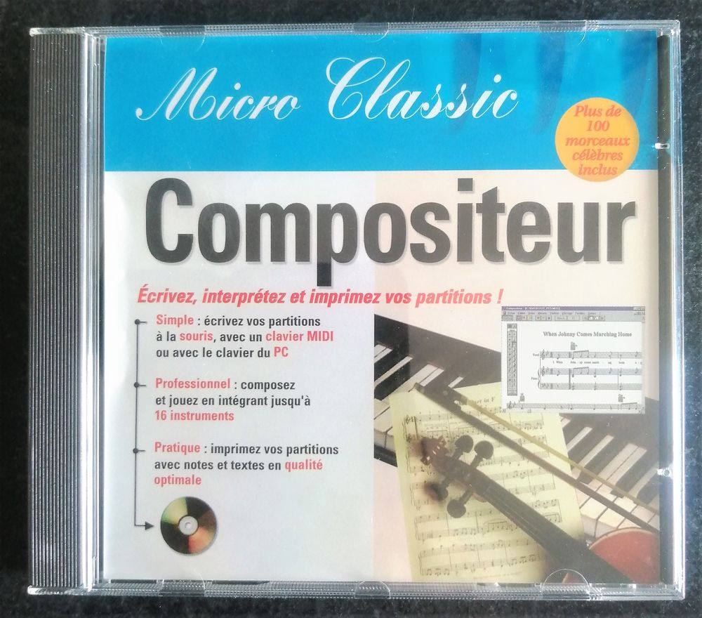 Logiciel Micro classic compositeur Matriel informatique