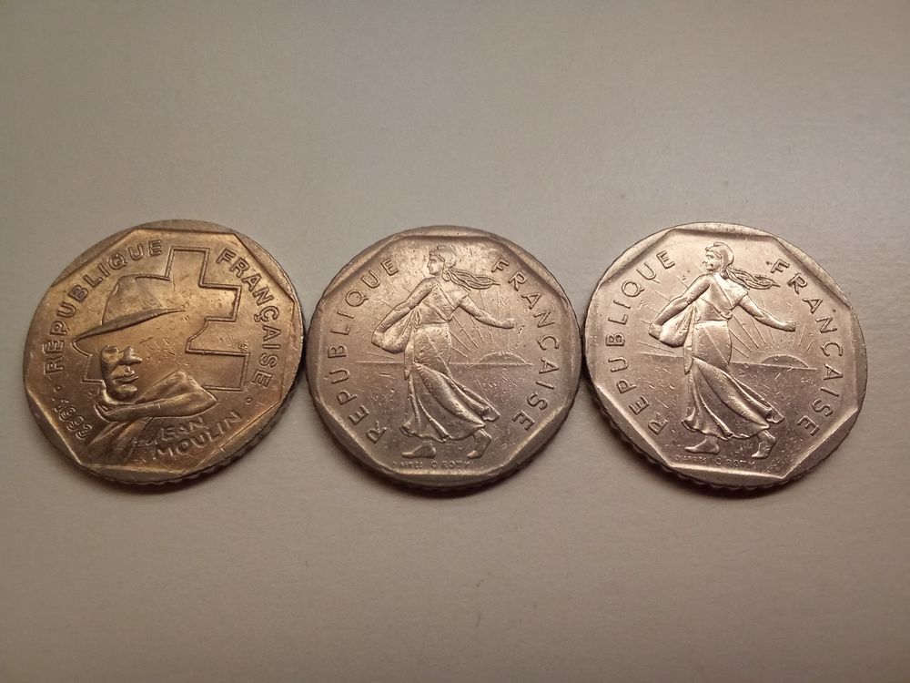 Pi&egrave;ces monnaie divers 