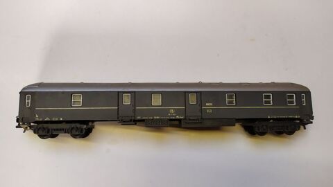Train lectrique :  wagon fourgon Poste FS, de marque LIMA 14 Nantes (44)
