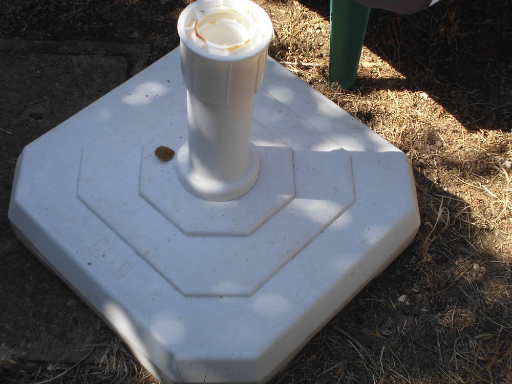 pied de parasol Jardin