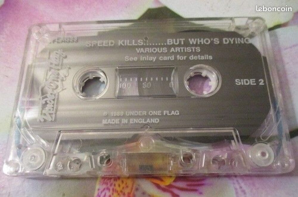 Cassette audio Speed Kills CD et vinyles