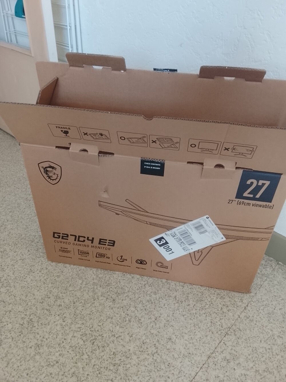 ECRAN Gaming incurve Matériel informatique
