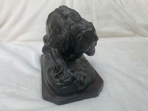 Lion au serpent d'Antoine-louis Barye Clamart (92)