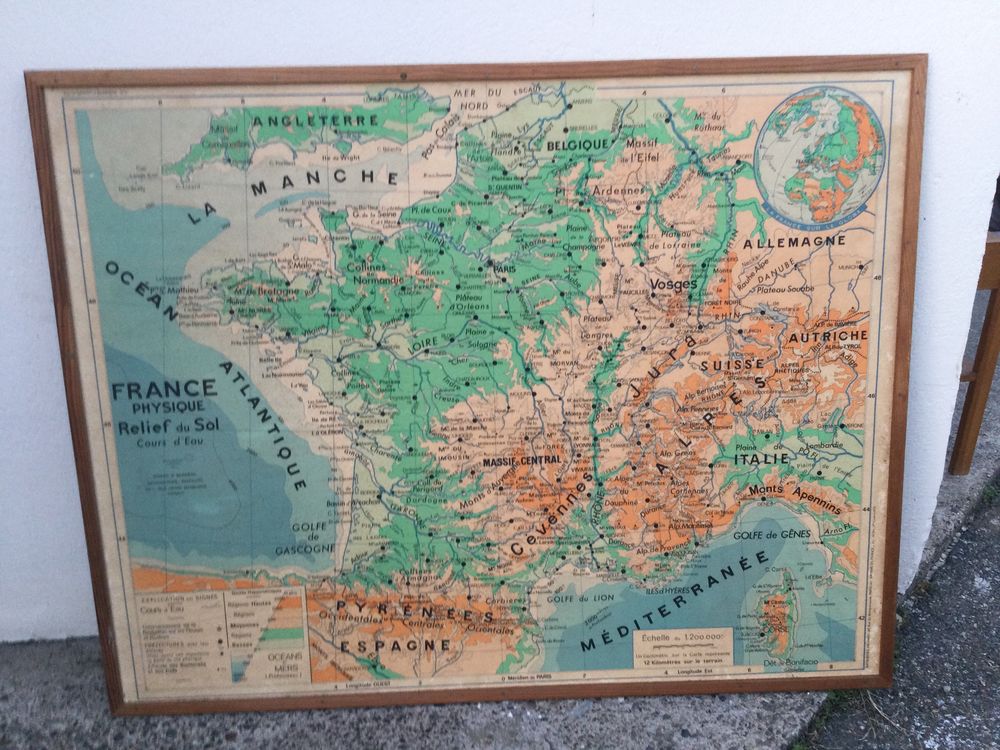 Carte Scolaire Girard et Barriere N&deg;2 