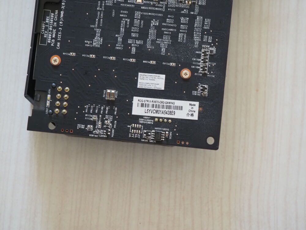 Rx 570 ASUS Matériel informatique