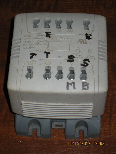 CONTACTEUR  TRIPHASE 20 La Ville-aux-Dames (37)