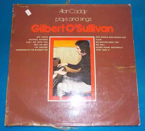 Alan Caddy plays and sings Gilbert O'Sullivan 33 TOURS 2 Colombier-Fontaine (25)