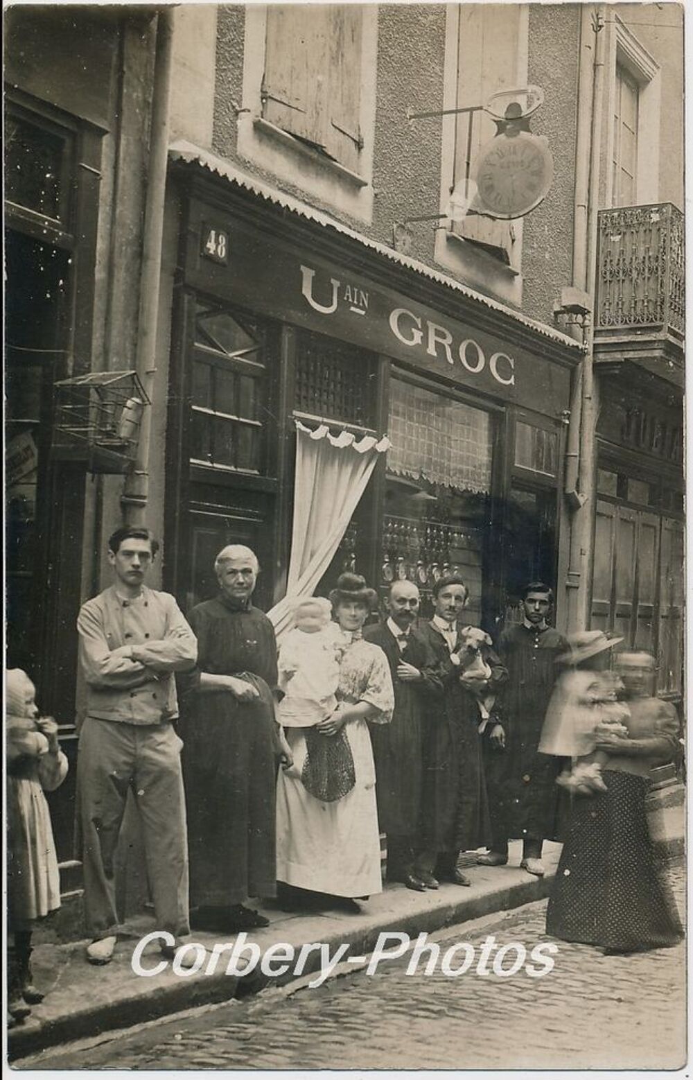 
NARBONNE PHOTO. Commerce Bijouterie Horlogerie Urbain Groc 