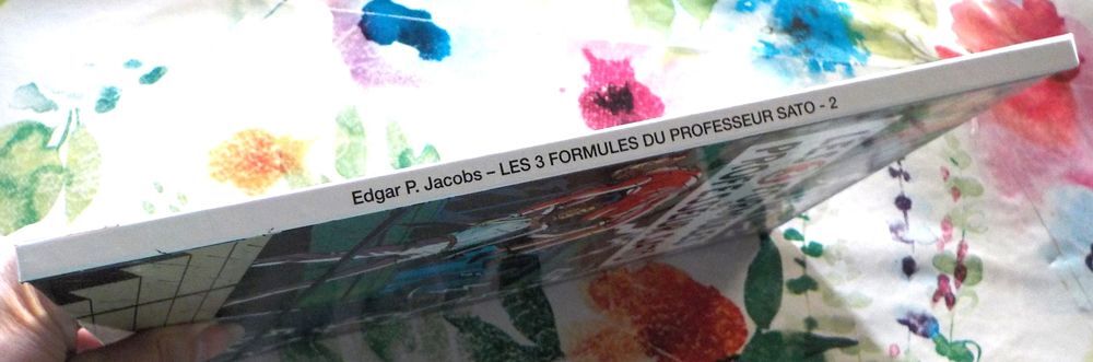 LES 3 FORMULES DU PROFESSEUR SATO T2 de E.P. JACOBS Ed. B&amp;M Livres et BD