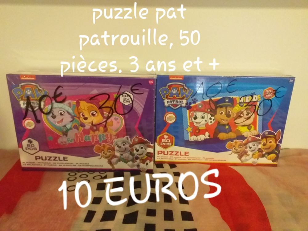 puzzles pat patrouille Jeux / jouets