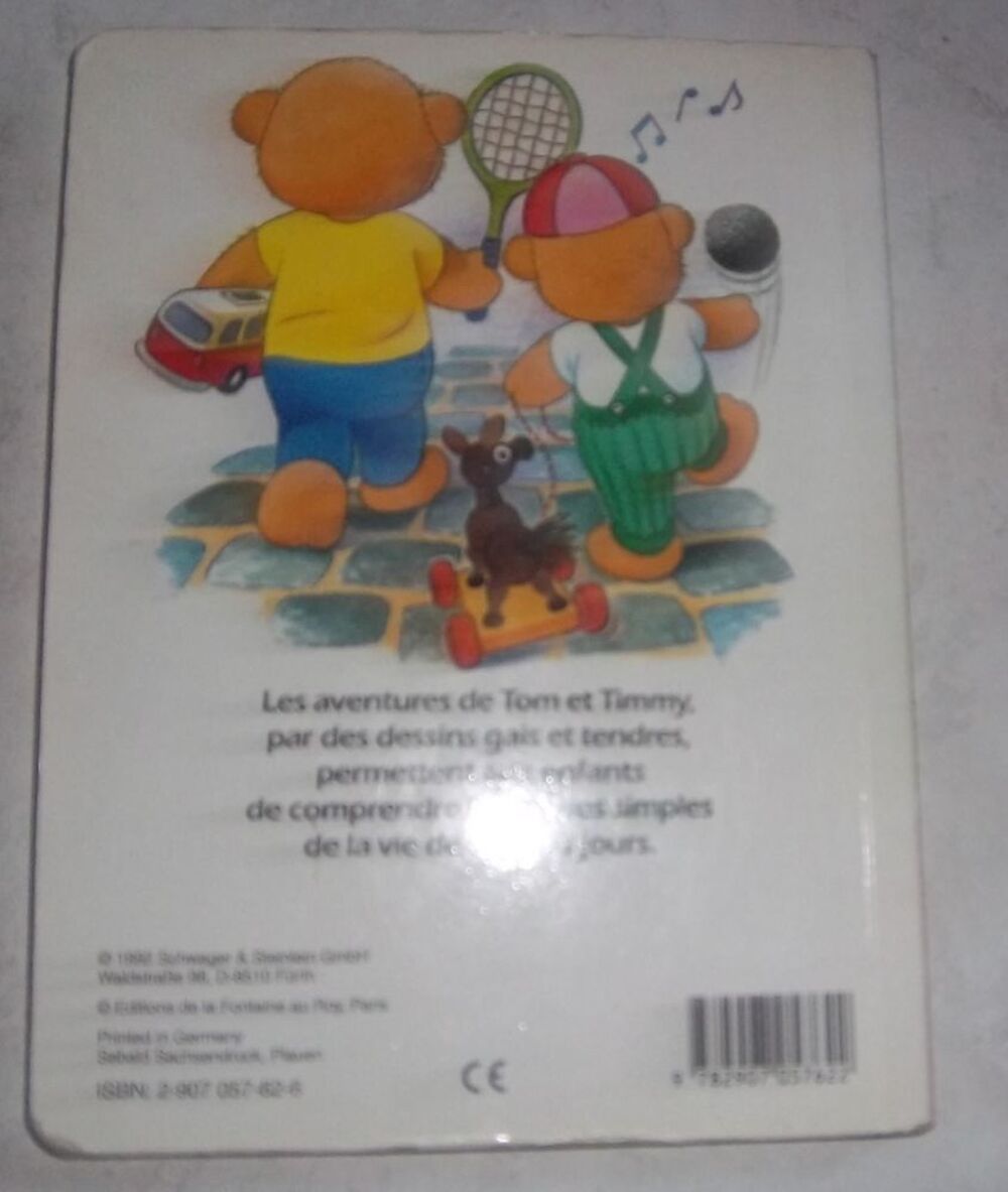 Tom et Timmy s'amusent livre enfant Livres et BD