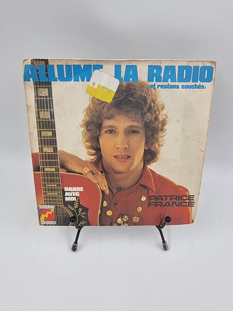 Vinyle 45 tours Patrice France : Allume la Radio 1 Vulbens (74)