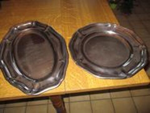 2 plats en inox 0 M�rignies (59)