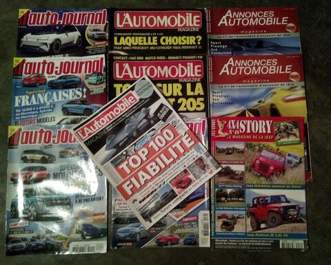 Lot 10 revues magazines automobile 6 Toul (54)