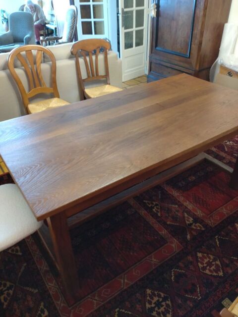 table salon ch�ne massif 100 Ch�teau-l'�v�que (24)